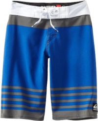 Quiksilver Boys 8-20 Cyper Reynolds Revolt Boardshort, Blue, 29