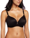 Le Mystere Women's Smooth Operator Underwire T-Shirt Bra, Black, 34F