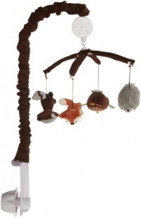 Carter's Forest Friends Musical Mobile, Tan/Choc