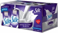 Silk Very Vanilla Soymilk Natural, 8-Ounce Containers (Pack of 18)