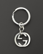 Sterling silver interlocking Gs make a stylish home for your keys.