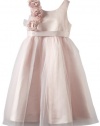 Us Angels Girls 7-16 Empire Dress, Blush Pink, 7