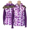 DollHouse Girl's Sweater Sleeve Jacket (Sizes 7-14) - Purple - 14