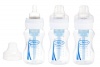 Dr. Brown's BPA Free Polypropylene Natural Flow Wide Neck Bottle, 8 oz - 3-Pack