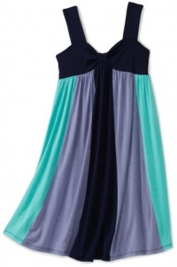 Ella Moss Girl Girls 7-16 Skylar Colorblock Dress, Navy, 10