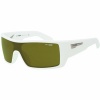 Arnette High Beam Men's Designer Sunglasses/Eyewear - 443/73 Gloss White/Brown / One Size Fits All