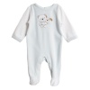 ABSORBA Baby-Boys Newborn Velour Footie