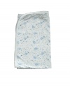 Noa Lily Blanket, Blue Cow