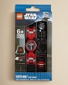 You have been well trained my young apprentice! They will be no match for you! And soon you will be as ready and able as the fearsome Sith Lord Darth Maul with this exciting new watch from LEGO®. This watch comes with multi-colored, interchangeable links and an easy-to-read watch face that is not only exciting but also comfortable and durable. This LEGO® watch comes with accessories, which offer plenty of design possibilities.