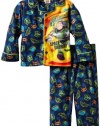 AME Sleepwear Boys 2-7 Space Sheriff, Multi, 4T