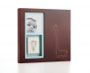 Pearhead Modern Babyprints Frame, Mahogany