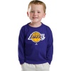 Los Angeles Lakers adidas Kids (4-7) Primary Logo Long Sleeve T-Shirt