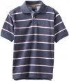 Tommy Hilfiger Boys 8-20 Short Sleeve Vincent Polo Shirt, Slate Heather, Large