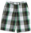 DC Shoes Apparel Halifax Boys 8-20 Plaid Shorts (28)