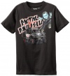 Metal Mulisha Boys 2-7 Danger Tee, Black, Large