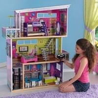 KidKraft My Modern Mansion Dollhouse - Includes 13-Pieces of Furnitures