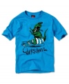 T-Rex's not the only one with a serious style game. He'll soon have the skateboard crew envious with this Quiksilver graphic tee.