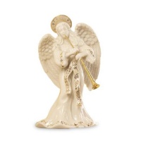 Lenox China Jewels Nativity Angel w/ Trumpet