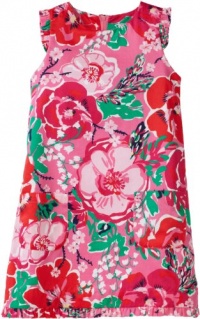 Lilly Pulitzer Girls 7-16 Little Lilly Shift Ruffles Sweater, Hotty Pink A Thing Called Love, 8