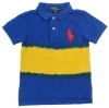 Polo Ralph Lauren Boys Dip Dye Mesh Big Pony Logo Polo Shirt - 18M