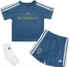 Seattle Sounders FC MLS Toddlers Set - Striker Jersey, Shorts and Socks, Blue (3T, Blue)