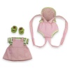 North American Bear Company Rosy Cheeks Baby Jumper & Doll Carrier Set