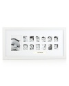 Capture 12 very special moments of your baby's early beginnings. First smile, first steps, first words. Whatever your favorite memories, display 12 of your baby's wonderful photos in this treasured keepsake frame to last a lifetime.