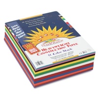 SunWorks Construction Paper Smart-Stack Asst, 9 inches x12 inches, 11 Colors, 300 Sheets (6525)