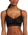 Cosabella Women's Never Say Never Sweetie Soft Bra, Black, Large