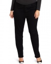 DKNYC Women's Ponte Skinny Pant