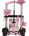 Casdon Hetty Cleaning Trolley (Pink And Black)