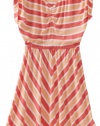 Ella Moss Girls 7-16 Riviera Dress, Sunrise, 12