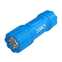 Dorcy 41-4240 9 LED Weather Resistant Flashlight, Assorted Colors