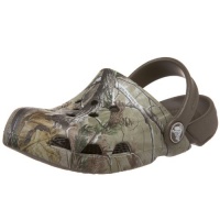 Crocs Electro Realtree Clog (Toddler/Little Kid),Chocolate/Chocolate,J1 M US Little Kid/ J3 M US Women's