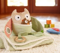 Nursery Farm Hug & Hide N Seek Owl - Skip Hop Pottery Barn Kids