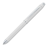 Cross Tech3+ Multifunction Pen with Stylus, Satin Chrome with Chrome Plated Appointments (AT0090-5)