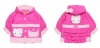 Western Chief Girls 2-6x Hello Kitty Polka Dot Cutie Raincoat, Pink, 5/6