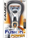 Gillette Razor Power, Fusion Gamer, 1-Count Package