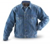 Guide Gear Flannel - lined Denim Jacket Stonewash