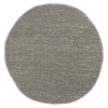 Gray Blue Surya Continental 8'x8' Natural Fiber Round Area Rug from RugPal.com