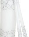 Wilton Silver Hearts Unity Candle Set