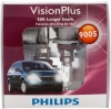 Philips 9005 VisionPlus Headlight Bulbs (High-Beam), Pack of 2