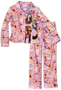 AME Sleepwear Girls 7-16 Icarly 2 Piece Set, Multi, 6