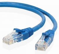 Mediabridge Networking Cat5e Patch Cable - 50 feet - Blue RJ45 Computer Patch Cord