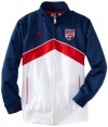 Puma Boys 8-20 USA Team Jacket, Blue, Medium