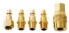 Ampro A2570 5 Piece Air Coupler Set Brass, Milton Type