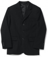 Calvin Klein Boys 8-20 Bi-Stretch Blazer, Black, 14