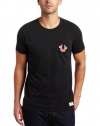 True Religion Men's Double Puff Horseshoe Tee