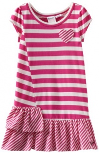 Roxy Kids Girls 2-6X Stay Cool Dress, Passion Pink Stripe, 2T