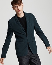 A classic blazer goes sporty with this must-have reincarnation from Burberry Brit.